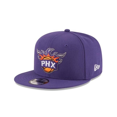 Purple Phoenix Suns Hat - New Era NBA Basic 9FIFTY Snapback Caps USA4672985